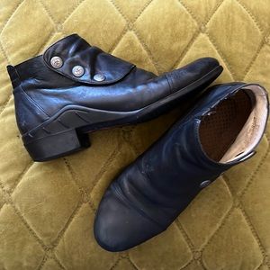 Ariat western ankle boots!